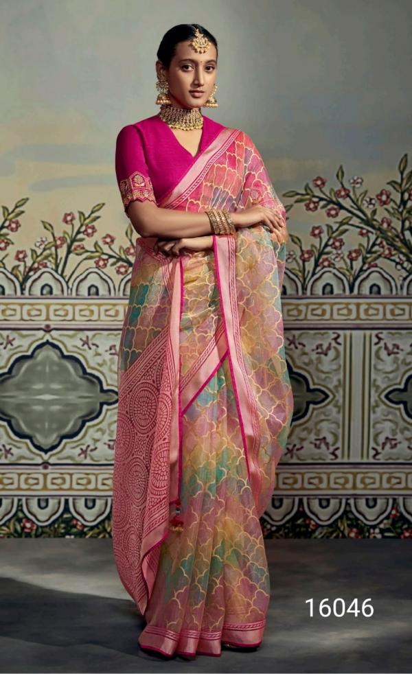 Kimora Meera Premium Soft Brasso Saree Collection